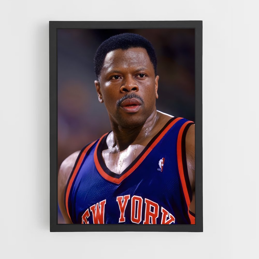 Poster Mustache Slam Dunk – affiche Basketball (vue 2)